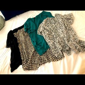 Lot of 4 banana republic shirts